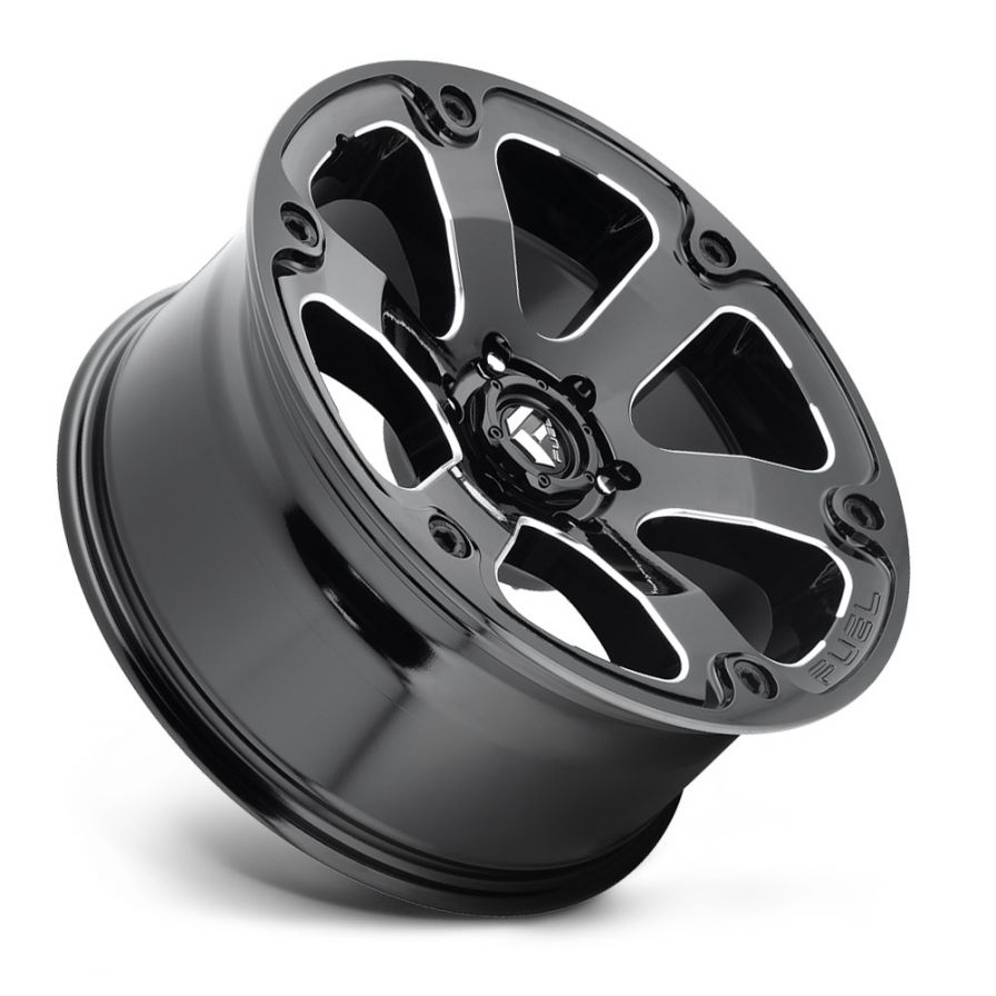 Fuel Wheels<br>Beast Matte Black Milled (16x8)